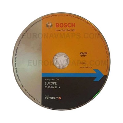 DVD Ford NX TomTom West Europe 2019