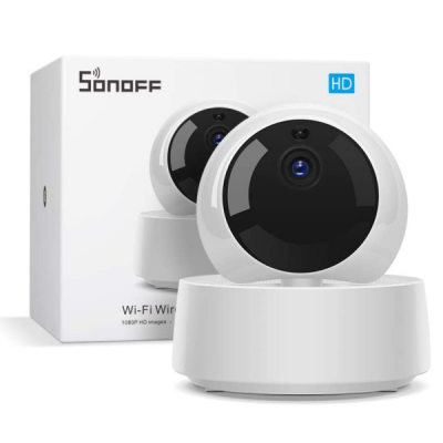 SONOFF GK-200MP2-B 1080P IP Security Camera Two-Way Audio Monitor Camera Home Surveillance Infrared Night Vision Webcam