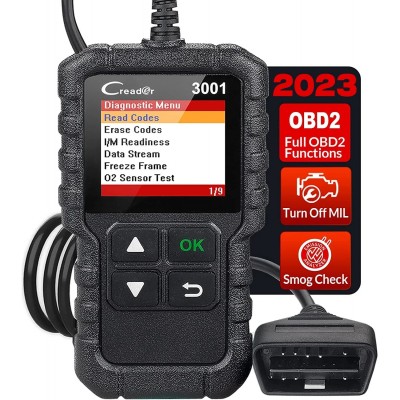 Launch Diagnostic Launch CR3001 Valise Diagnostic Auto Scanner Auto Diagnostic OBD2 pour Voitures à Essence et à Diesel