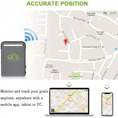 39€ - Real-time vehicle tracker GSM GPRS GPS TK102-2