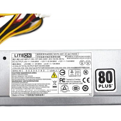 Alimentation Petit Châssis, Alimentation PC pour Composants Informatiques PS - 5221-9 06 220W 220V-240V