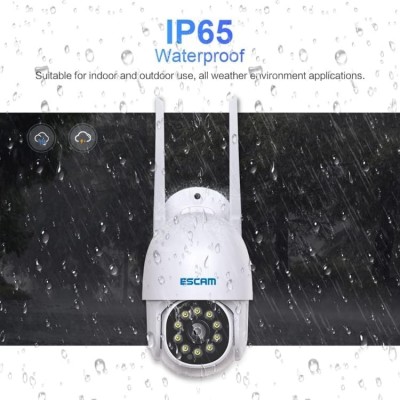 ESCAM PT202 HD 1080P PAN IP65 WiFi humanoid detection system