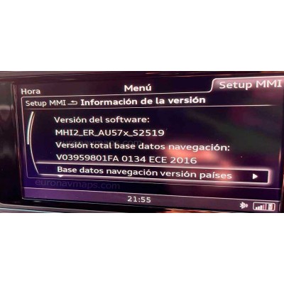 Audi A6 A7 MIB2 mise à jour Apple CarPlay/Android Auto