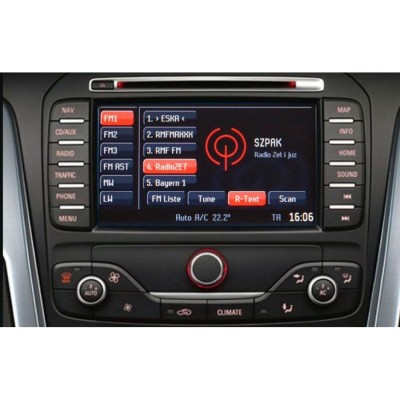 Ford MCA Navigation plus SD Card Europe maps 2022